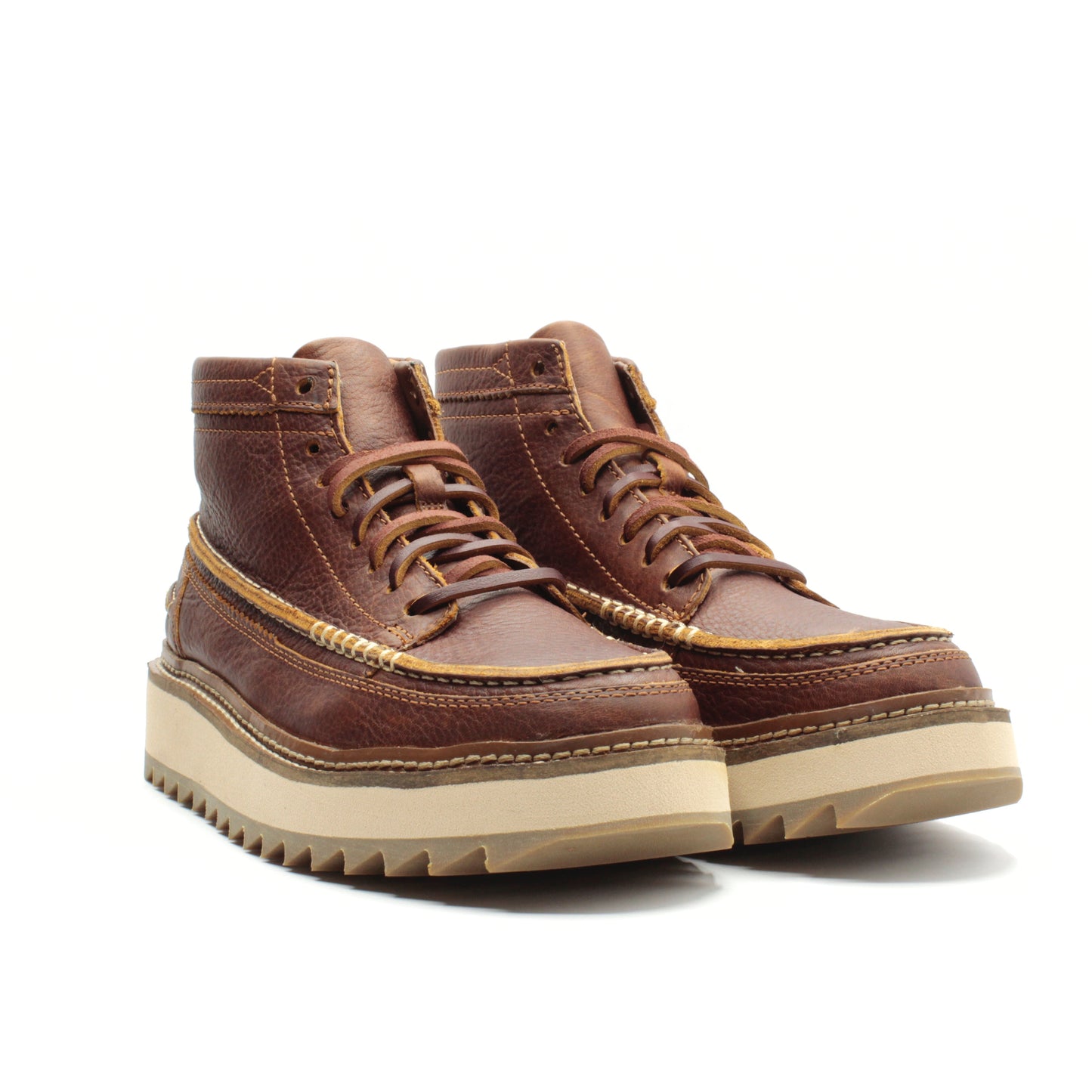 Clarks - Clarkhill mid dark tan leather